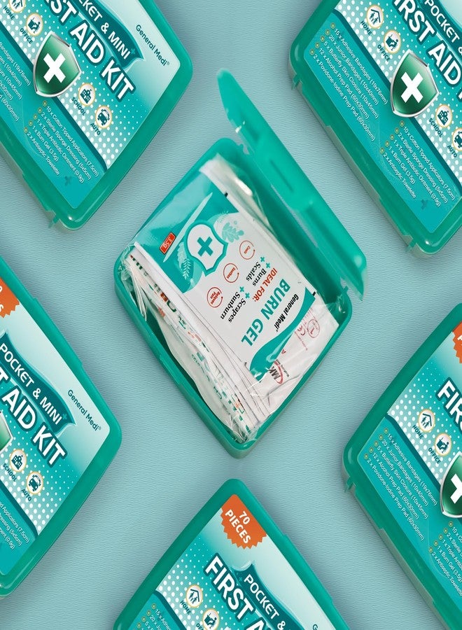 General Medi 420 Piece First Aid Kit, 6 Individual Boxes of 70 Items Each - Contains Premium Medical Supplies for Travel, Home, Office, Vehicle, Camping, Workplace & Outdoor (420 pcs, 6 Pack) - Image 4